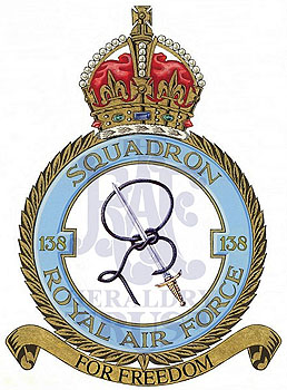 No 138 Squadron badge