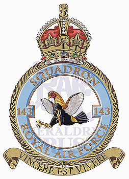No 143 Squadron badge
