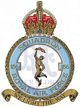 No 156 Squadron badge