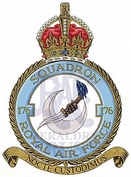 No 176 Squadron badge