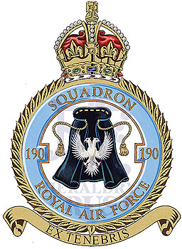 No 190 Squadron badge