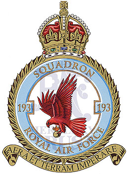 No 193 (Fellowship of the Bellows) Squadron badge