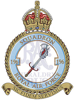 No 196 Squadron badge