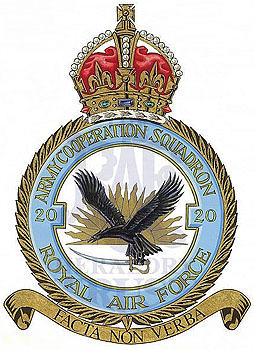 No 20 Squadron badge