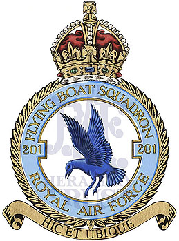 No 201 Squadron badge