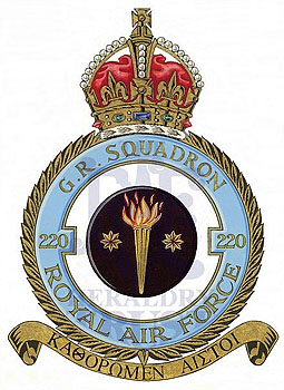 No 220 Squadron badge