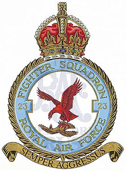 No 23 Squadron badge