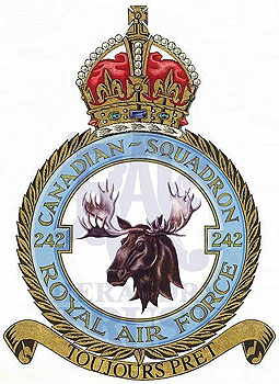 No 242 (Canadian) Squadron badge