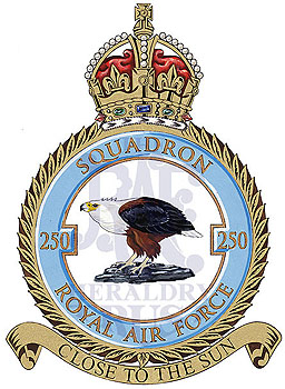 No 250 (Sudan) Squadron badge