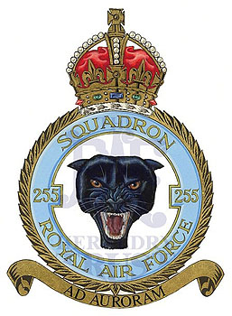No 255 Squadron badge