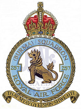 No 257 (Burma) Squadron badge