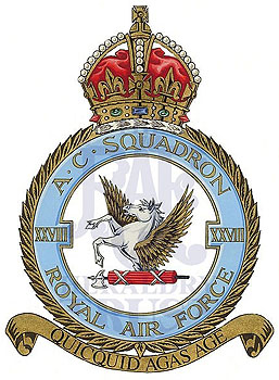 No 28 Squadron badge