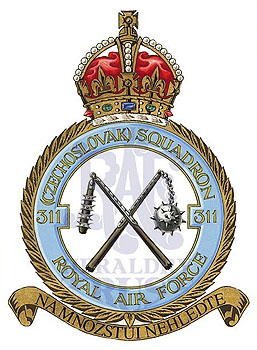 No 311 (Czechoslovak) Squadron badge