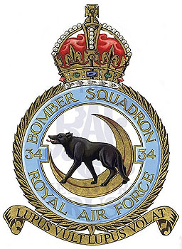 No 34 Squadron badge