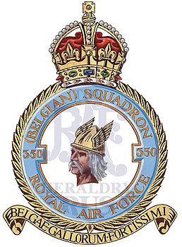 No 350 ( Belgian) Squadron badge