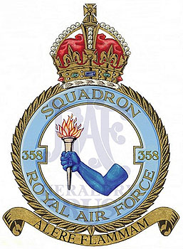 No 358 Squadron badge