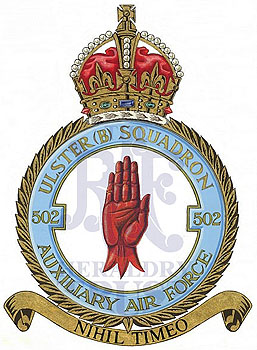 No 502 (Ulster) Squadron badge