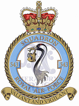 No 543 Squadron badge