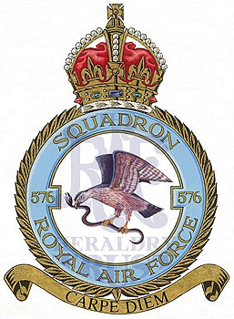 No 576 Squadron badge