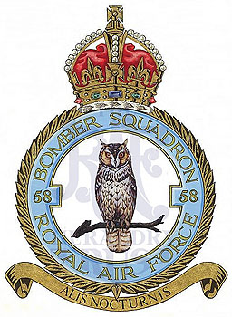 No 58 Squadron badge