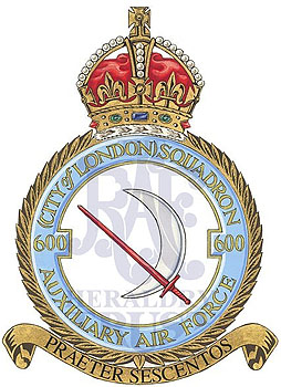 No 600 (City of London) Squadron badge