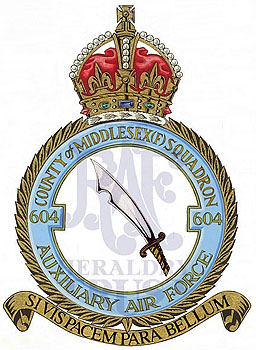No 604 (County of Middlesex) Squadron badge
