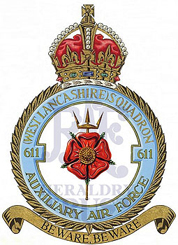 No 611 (West Lancashire) Squadron badge