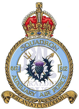 No 612 (County of Aberdeen) Squadron badge