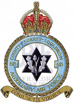 No 615 (County of Surrey) Squadron badge