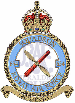 No 654 Squadron badge