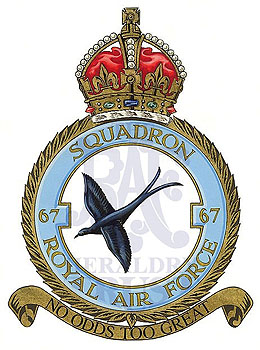 No 67 Squadron badge