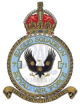 No 71 (Eagle) Squadron badge