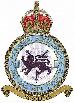 No 76 Squadron badge