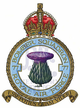 No 77 Squadron badge