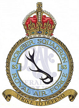 No 83 Squadron badge