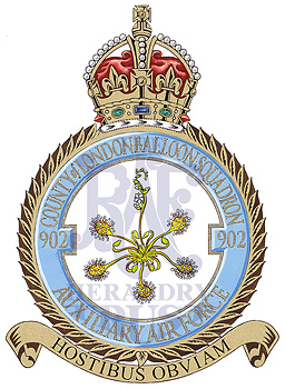 No 902 (City of London) Squadron badge