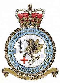 No 4626 (County of Wiltshire) Aeromedical Evacuation Squadron RAuxAF badge