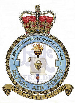 Aeronautical Information Documents Unit badge