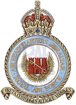 AHQ Gibraltar Badge