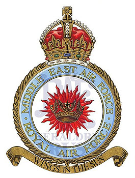 Middle East Air Force Badge