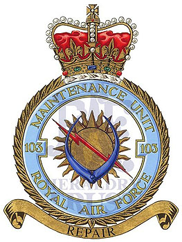 No 103 Maintenance Unit badge