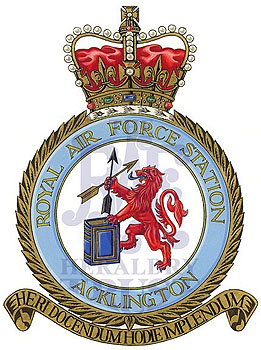 Acklington badge