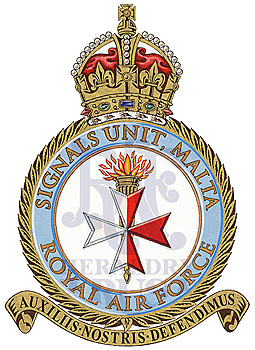 RAF Signals Unit Malta badge