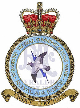 No 38 Group Tactical Communications Wing badge
