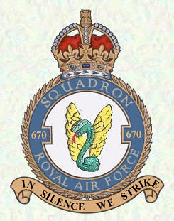 Unofficial badge of No 670 Squadron