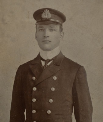 Godfrey Paine, as a young Royal Naval Officer