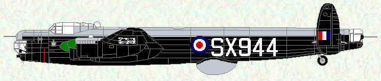 Lincoln B Mk 2 of No 100 Squadron