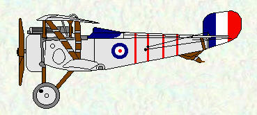 Neiuport 17 of No 111 Squadron