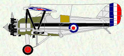 Siskin IIIA of No 111 Squadron