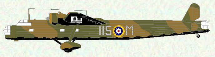 Harrow of No 115 Squadron